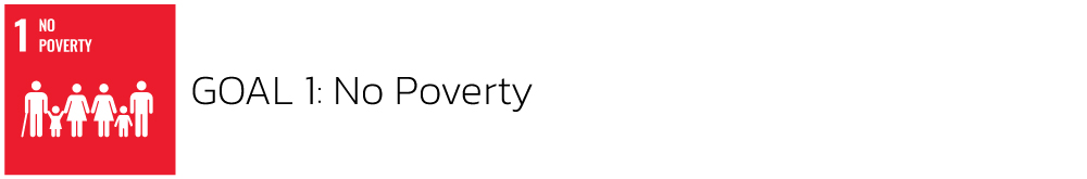 GOAL 1: No Poverty