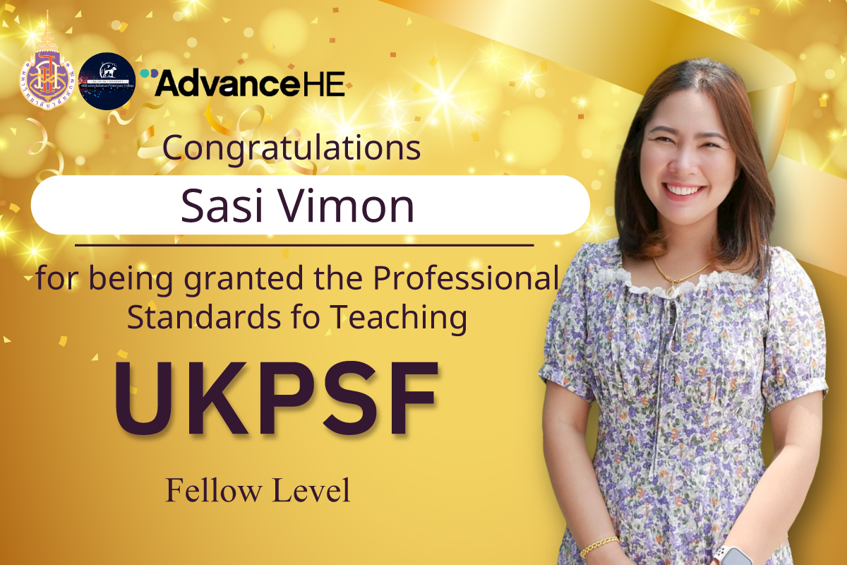 Congratulations to lecturers for being granted the Professional Standards for Teaching (UKPSF) Special Project, Fellow level.