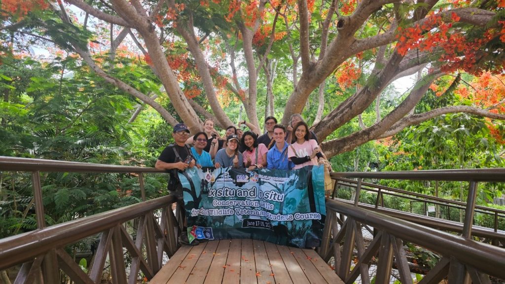 คอร์สฝึกอบรม 2nd Ex situ and In situ Conservation skills for young Zoo and wildlife Veterinarian students Course