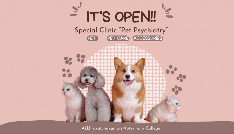 It's open!! Special Clinic “Pet Psychiatry”