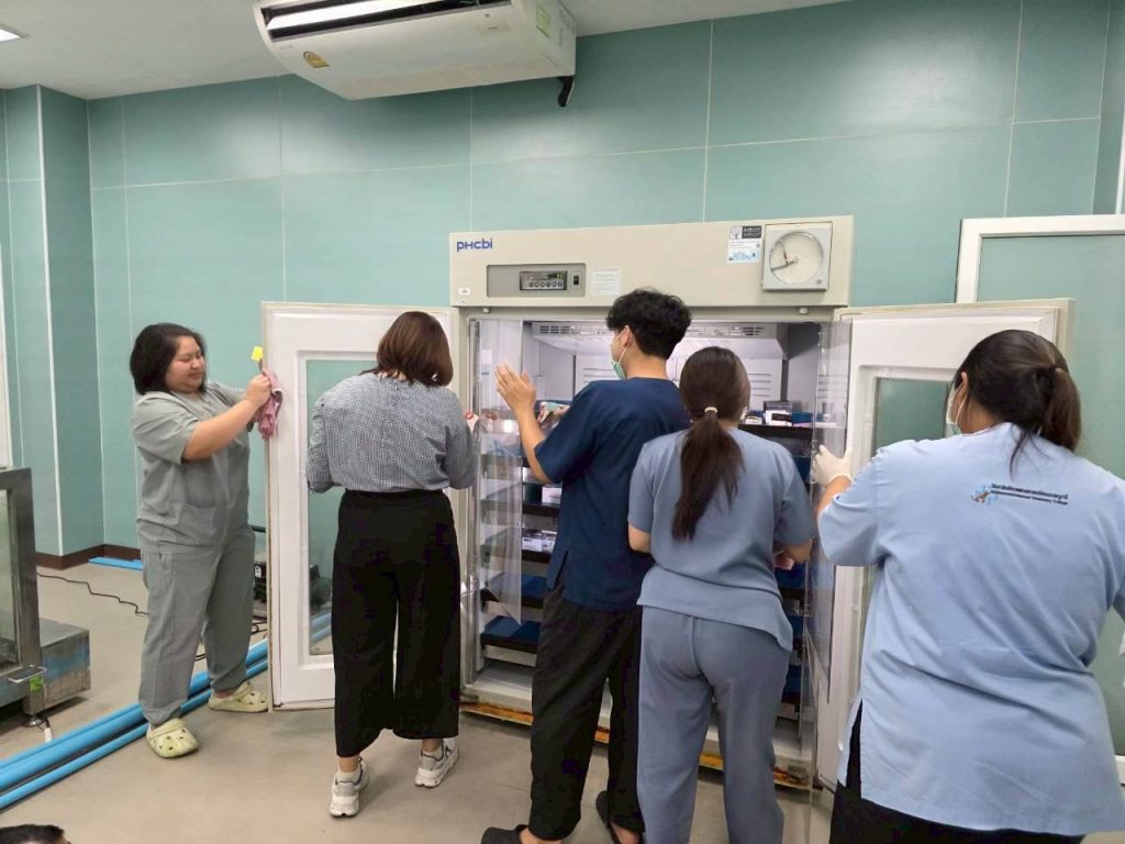 คณะกรรมการ 5ส วิทยาลัยสัตวแพทย์ฯ ลงพื้นที่ตรวจ Self Audit ยกระดับมาตรฐานสถานที่ปฏิบัติงาน